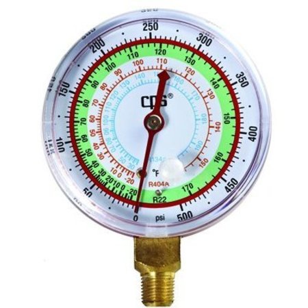 U-VIEW ULTRAVIOLET SYSTEMS GAUGE HI PSI/C&F R-134 2-1/2" CSRGDH